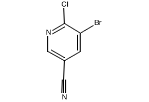 5-bromo-6-chloronicotinonitrile structure, CAS 71702-01-7