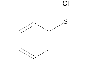 Phenylsulfenylchloride structure, CAS 931-59-9