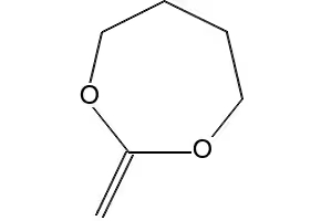 2-METHYLENE-1,3-DIOXEPANE structure, CAS 69814-56-8
