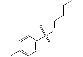 P-TOLUENESULFONIC ACID N-BUTYL ESTER structure, CAS 778-28-9