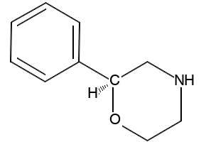 (S)-2-phenylmorpholine structure, CAS 74572-15-9
