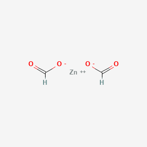 ZINC FORMATE structure, CAS 557-41-5