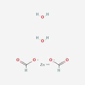 ZINC FORMATE DIHYDRATE structure, CAS 5970-62-7