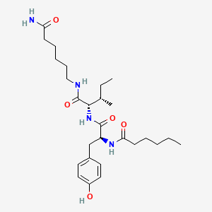 Dihexa structure, CAS 1401708-83-5