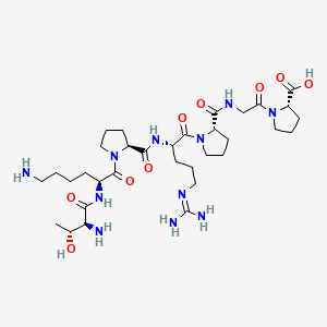 Selank peptide structure, CAS 129954-34-3