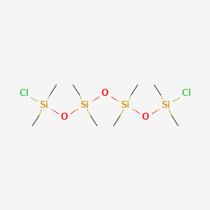 1,7-DICHLOROOCTAMETHYLTETRASILOXANE structure, CAS 2474-02-4