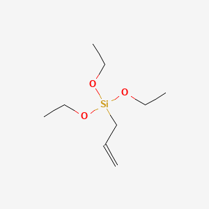ALLYLTRIETHOXYSILANE structure, CAS 2550-04-1
