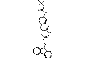 FMoc-D-4-Aph(tBu-CbM)-OH structure, CAS 1433975-21-3