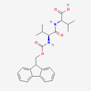 Fmoc-Val-Val-OH structure, CAS 2A-3174925