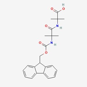 Fmoc-Aib-Aib-OH structure, CAS 2A-3174944