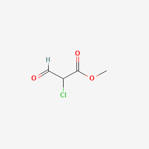 Methylmalonylchloride structure, CAS 20656-61-5