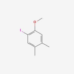 1-IODO-4,5-DIMETHYL-2-METHOXYBENZENE structure, CAS 50772-82-2