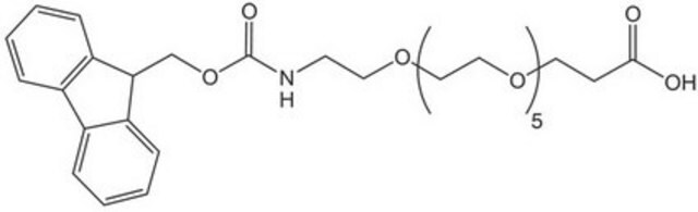 Fmoc-NH-PEG6-CH2CH2COOH structure, CAS 882847-34-9