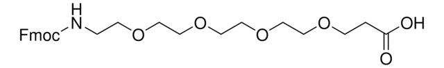 Fmoc-NH-PEG4-CH2CH2COOH structure, CAS 557756-85-1