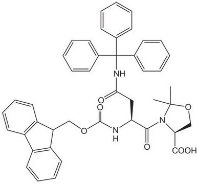 Fmoc-Asn(Trt)-Ser(ψMe,Me Pro)-OH structure, CAS 920519-33-1