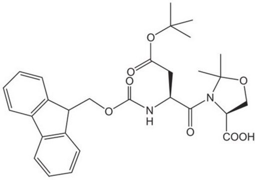 Fmoc-Asp(OtBu)-Ser(ψMe,Me Pro)-OH structure, CAS 955048-92-7