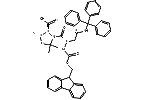Fmoc--Asn(Trt)-Thr(ψMe,Me Pro)-OH structure, CAS 957780-59-5