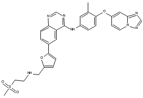 ARRY-380 structure, CAS 937265-83-3