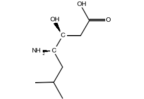 (3S,4R)-3-amino-4-methylhexanoic acid structure, CAS 446259-39-8