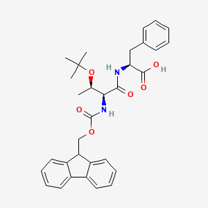 Fmoc-Thr(tBu)-Phe-OH structure, CAS 2A-3175021