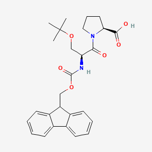 Fmoc-Ser(tBu)-Pro-OH structure, CAS 2A-3175023