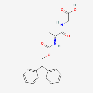 Fmoc-Ala-Gly-OH structure, CAS 2A-3175028