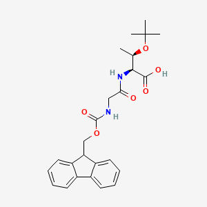 Fmoc-Gly-Thr(tBu)-OH structure, CAS 2A-3175029