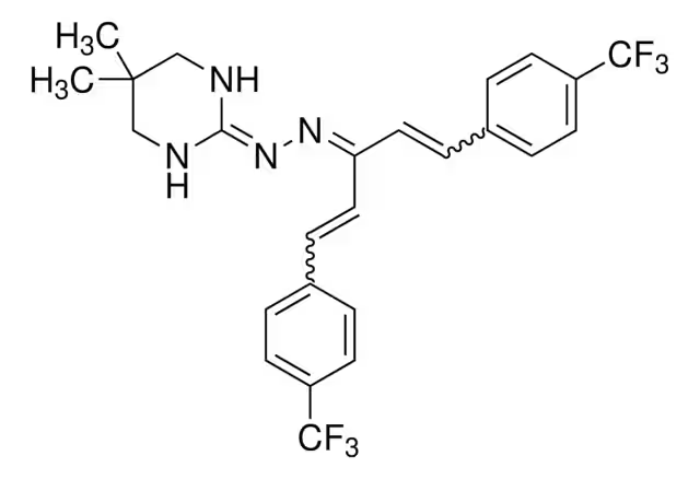 Hydramethylnon structure, CAS 67485-29-4