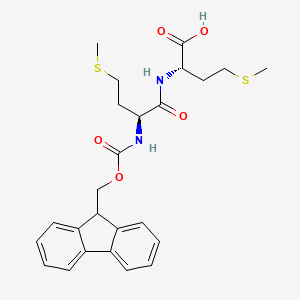 Fmoc-Met-Met-OH structure, CAS 2A-3175069