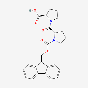 Fmoc-Pro-Pro-OH structure, CAS 2A-3175077