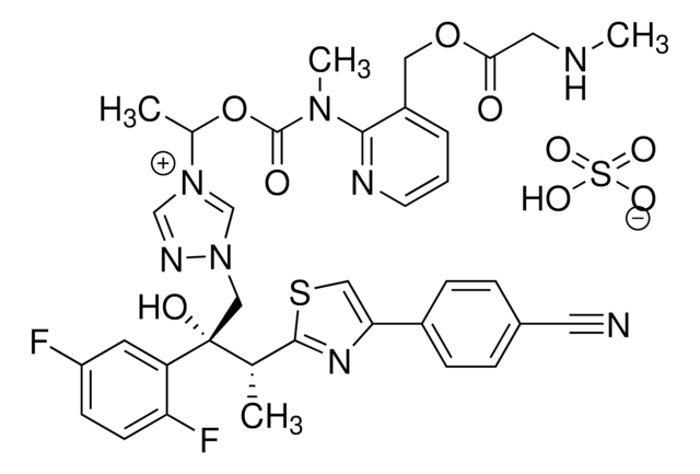 Isavuconazonium sulfate structure, CAS 946075-13-4