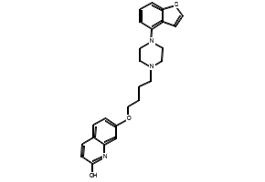 Brexpiprazole structure, CAS 913611-97-9
