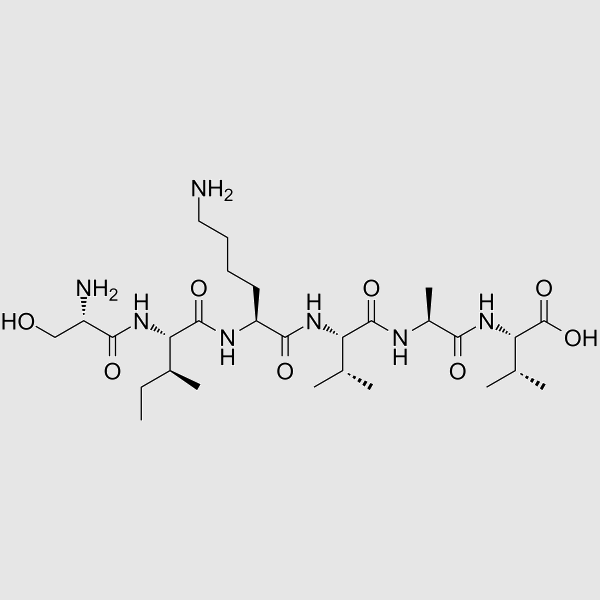 Hexapeptide-10 structure, CAS 146439-94-3
