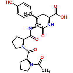 Acetyl Tetrapeptide-11 structure, CAS 928006-88-6