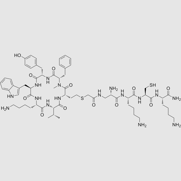 Depreotide structure, CAS 161982-62-3
