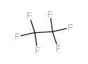 HEXAFLUOROETHANE structure, CAS 76-16-4