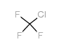 CHLOROTRIFLUOROMETHANE structure, CAS 75-72-9