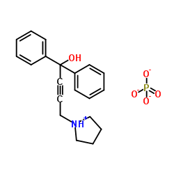Butinoline Phosphate structure, CAS 54118-66-0