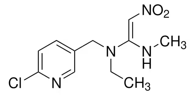 Nitenpyram structure, CAS 150824-47-8