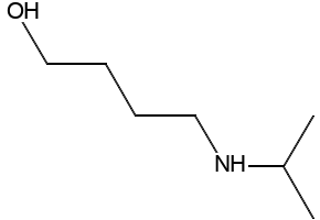 4-(Isopropylamino)butanol structure, CAS 42042-71-7