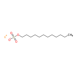 potassium dodecyl sulphate structure, CAS 4706-78-9