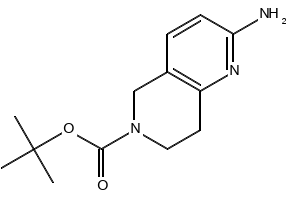 TERT-BUTYL 7,8-DIHYDRO-1,6-NAPHTHYRIDINE-6(5H)-CARBOXYLATE structure, CAS 259809-44-4