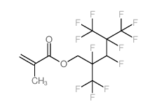Dodecafluoroheptyl methacrylate structure, CAS 45285-78-7