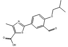 Febuxostat Impurity 8 structure, CAS 144060-62-8