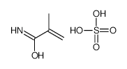 methacrylamide sulphate structure, CAS 29194-31-8
