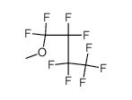 METHYL PERFLUOROBUTYL ETHER structure, CAS 163702-08-7