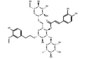 CISTANOSIDE A structure, CAS 93236-42-1