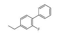 4-ethyl-2-fluoro-1,1'-biphenyl structure, CAS 55258-76-9