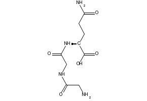 Glycylglycyl-L-glutamine structure, CAS 186787-32-6