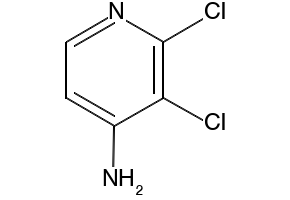 4-Pyridinamine,2,3-dichloro-(9CI) structure, CAS 184416-83-9